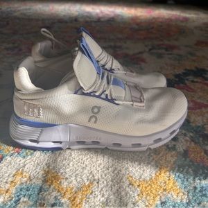 On cloud nova blue and white